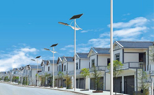 清水太阳能路灯配置与在乡村道路照明中的应用